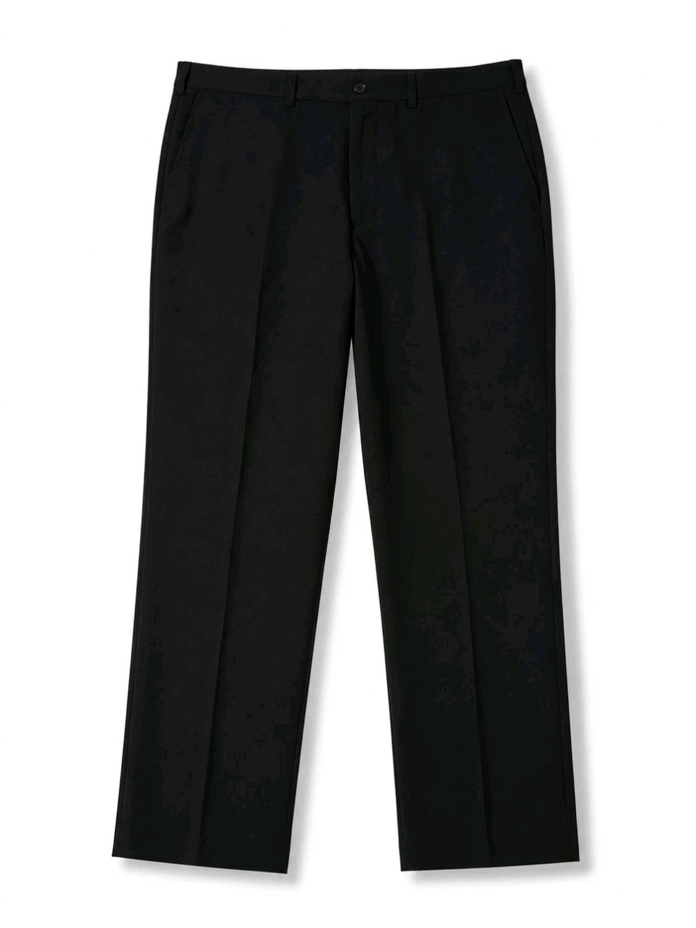 Egara Orange Men's Black Dress Pants 36x32 Flat Front Suit Separate Career